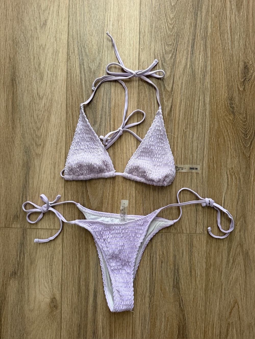 Shein lilac bikini set